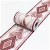 VisitRyl Bordi per Carta da Parati Adesivi Marmo rosso moderno 10cm X 1000cm Design Decorativo
