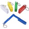 YSDYY 5 mini metro da 50 cm con portachiavi, materiale plastico, scala precisa, 10 connettori, portatile e regolabile, adatto per misurazioni giornaliere e misurazioni di lavoro (5 colori)