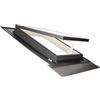 SERVICE SOLUTIONS - Lucernario Best Vasistas in Alluminio | Vetrata Isolante standard 4-9-4 | Interno Legno Abete | Maniglia in Plastica con 4 Posizioni di Apertura (CM 48X72 (BASE X ALTEZZA))