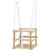 Eichhorn - Altalena per griglia Esterna - Altezza Regolabile 140-210 cm - Certificazione TÜV/GS - Carico Massimo 20 kg di Legno di Betulla
