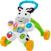 Fisher-Price Zebra Primi Passi Spingibile, Giocattolo Elettronico Educativo con Musica e Suoni, per Camminare, per Bambini di 6+ Mesi, Edizione: Spagnolo - Imballaggio Ridotto, GXC34