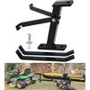 ELITEWILL Lawn Mower Trailer Towing Hitch, Garden Tractor Pro Hi Hitch Compatible with John Deere Cub Cadet Husqvarna Craftsman Riding Mowers