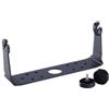 Lowrance 000-11020-001 Staffa di Montaggio con manopole per ecoscandaglio Touchscreen da 9", Nero