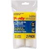 Purdy 140624010 Jumbo mini White Dove roller Replacements, 2-pack, 4 - 1/5,1 cm "x 1/10,2 cm nap