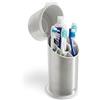 OXO Good Grips - Organizer per spazzolino da denti, in acciaio INOX, 24 cm