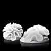 Tirifer Confezione da 2 decorazioni in corallo bianco, corallo bianco, decorazione a forma di corallo, statua di corallo artificiale, ornamento da tavolo per casa, soggiorno, decorazione per matrimoni