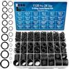ZDBB TWCC 880 kit O-Ring in gomma, 24 misure metriche di gomma nitrilica O-ring kit di guarnizioni, utilizzati per tubi, riparazioni auto, impianti idraulici e rubinetti