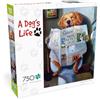 Buffalo Games - Dog Gone Funny - Puzzle da 750 pezzi, multicolore, 24 "L x 48" W