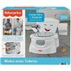 Fisher-Price HJC38 - Meine erste Toilette - Töpfchen für Babys, deutsche Version, interaktives Trainingstöpfchen mit Musik und Geräuschen