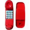 Generic Altalena per Bambini, Telefono Giocattolo, Casetta Sull'albero per Giochi di Ruolo, Telefono con Tasti Numerici per Apprendimento Interattivo, età, Rosso