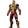 Tak Tak Toys ZD Toys Action Figure - 7 pollici Iron Man Mark 17 Heartbreaker Armor, scala 1/10, mani intercambiabili, effetti esplosione, espositore e costruzione in PVC resistente, regalo ideale, età 15 anni