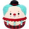 Squishmallows Originale clown Ukee da 30,5 cm con capelli color foglia di tè e cappello a bombetta nero - Peluche ufficiale Jazwares
