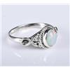 Gioiosa Etiope Opale Gemma 925 Argento Sterling Artigianale Anello Tutti Misura