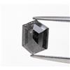 Surat*Diamond*City 1.28 CT Diamante Naturale Sciolto Esagonale 7.5 MM Colore Grigio