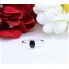 Handmade Incredibile Onice Nera Gemma 925 Argento Sterling Handmade Anello Tutto