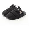 MONCLER MON POCKET Sandali Mules 4M00040M508099936 Nylon Nero #36 NUOVI Donna