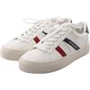 MONCLER Sneakers MONCLER MONACO2 4M00160M449600139 pelle bianco rosso navy #38...