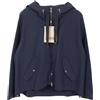Herno FIRST-ACT Cape Blouson Hoodie GI000203D13455920140 Nylon Navy NUOVO #40