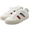 MONCLER MONACO 2 sneakers 4M00160M449600136 pelle bianco rosso navy #36...