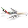 Herpa modellino aereo Emirates Airbus A380 "Wimbledon Official Partner" miniatur