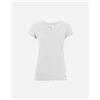 Deha Scollo V W - T-shirt - Donna - Bianco
