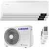 Samsung Condizionatore Samsung Cebu Wi-Fi trial split 9000+9000+12000 BTU inverter A++ wifi unità esterna 5,2 kW AJ052TXJ3KG/EU-AR09TXFYAWKNEU-3-C8EF88