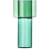 Ichendorf Milano Boreale Vaso A Blu Petrolio Grande in Vero Borosilicato