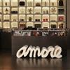 Slide Seduta Amore 145x35x45 cm Flame Bianco