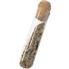 Nerthus Infusore da tè in vetro con tappo in sughero, filtro per tè sfuso, infusore riutilizzabile per tazze e infusi