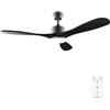 Cecotec Ventilatore da soffitto EnergySilence Aero 5290 Stone Pro. 35 W con motore DC e 52" e luce LED, telecomando a distanza, altezza di 15 cm o 25 cm, funzione estate/inverno