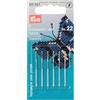 Prym Arazzo No22 Aghi Da Ricamo Senza Punta 6 Pezzi, 40 mm Lunghezza x 0,90 mm Spessore, Argento