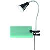 RL LIVE YOUR LIGHT Reality R22711102 Arras Lampa a Morsetto, 1x3.8 W, Nero, Diametro 7 cm