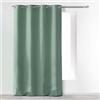 douceur d'intérieur, Tenda con occhielli (140 x 260 cm) Assoluto Salvia, Microfibra