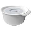 Rotho Fresh 1043302590 - Set di 2 ciotole da 1,2 l + 4 l con coperchio, in plastica
