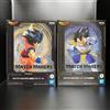 BANPRESTO Vegeta & Son Goku Figure Set MATCH MAKERS Dragon Ball Z dal Giappone mai aperto