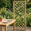MIlani Home griglia da giardino in legno di pino impregnato in autoclave 40 x 180 cm