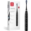 Oclean Spazzolino elettrico sonico Flow, Ricarica ogni 180 giorni, 5 Modalità, Impermeabile IPX7, Timer da 2 minuti, Nero