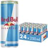 Red Bull Energy Drink Senza Zuccheri, 250 ml, Confezione da 24