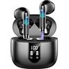 Drsaec Cuffie Bluetooth 5.4, 2026 Auricolari Bluetooth con 6D Stereo/App EQ Personalizzato/6 ENC Mic,56Ore Cuffie Wireless In Ear Riduzione Rumore Cuffie Senza Fili IP7 Impermeabili Cuffiette per iOS/Android