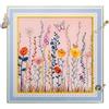 Vesta QUADRO AMELIE PICCOLO IN CRISTALLO ACRILICO DECORO FARFALLE E FIORI