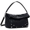 Desigual borsetta borsa a tracolla Loverty Embro Patch Hand Bag Black nero