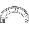 SGR 655223 - COPPIA CEPPI FRENO MOZZO PIAGGIO VESPA 125 ET3 PØ 150 x 24mm