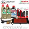 CASTROL - NGK - BANDO - MITSUBOSHI - BRE Tagliando KYMCO People 300 i S 2008-2012 / Kit Olio Castrol P1 10W40 4T Completo