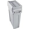 Rubbermaid Coperchio RUBBERMAID PE nero L297xD521mm per bidone per la raccolta differenziata con coperchio basculante da 60/87l - FG267360BLA