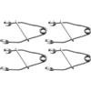 BGS technic BGS Attrezzo di presa per pistone cilindro freno ruota, 4 pezzi - 9028