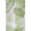 Esschert Design tappeto per esterni 241x152 cm foglie di palma OC22