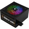 GAMDIAS Spire Eagle Force | Alimentatore per PC | 600W 80+ ATX | Alimentatore per computer | Computer da gioco | Alimentatore per PC