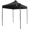 All Seasons Gazebos All Seasons Gazebos - Gazebo resistente, completamente impermeabile, rivestimento in PVC, apertura istantanea di qualità, 2 x 2 m, Nero