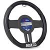 Sparco Coprivolante per auto nero in PVC con presa comoda e facile da installare