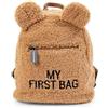 Childhome My First Bag ORSO TEDDY BROWN Zaino per Bambino MOMMYBAG